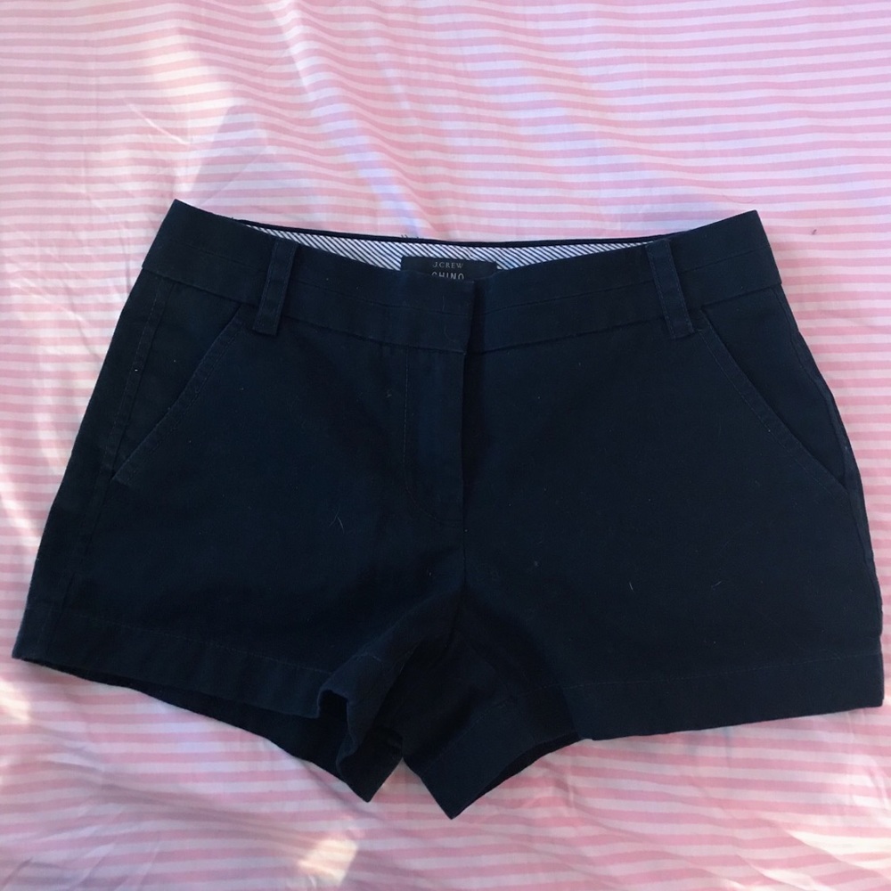 J. Crew Navy Chino Short